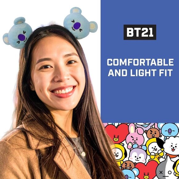 Women's Plush Headband KOYA 3D Cute Fashion Accessories for Adults - Picture 5 of 7